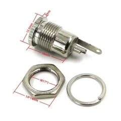 Jack DC 099 Kiểu Vặn Ren Chống Rung 5.5x2.1mm / 5.5x2.5mm