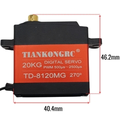 Động cơ RC servo TD8120MG 180 độ 20kg