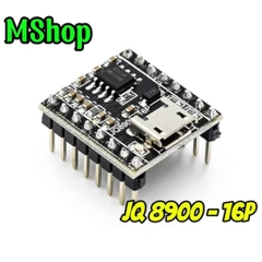 Mạch ghi phát âm thanh JQ8900-16P