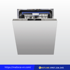 Máy rửa chén âm tủ hoàn toàn Malloca MDW14-7713AD
