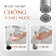 Vòi Rửa Chén Bát Inox Malloca K1726-SS