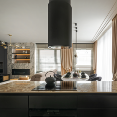 Máy hút khói khử mùi – treo độc lập Malloca Monoblack K-382B