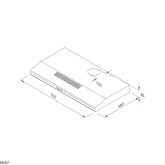 Máy Hút Mùi Malloca H107W