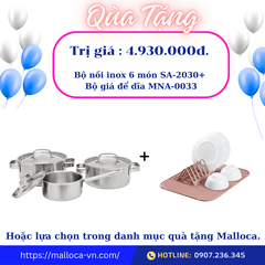 Bếp kính âm 2 từ Malloca MH-02IS