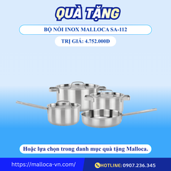 Bếp từ 2 vùng nấu Malloca MI7502ES