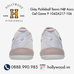 Giày Tennis Pickleball Nữ Asics Gel Game 9 1042A217-106