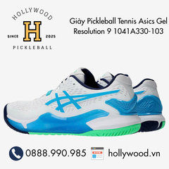Giày Tennis Pickleball Asics Gel Resolution 9 1041A330-103