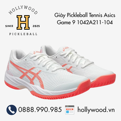 Giày Tennis Pickleball Nữ Asics Gel Game 9 1042A211-104