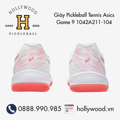 Giày Tennis Pickleball Nữ Asics Gel Game 9 1042A211-104