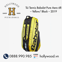 Túi Tennis Babolat Pure Aero 6R – Yellow/ Black – 2019
