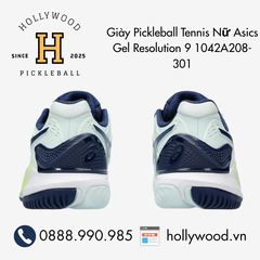 Giày Tennis Pickleball Nữ Asics Gel Resolution 9 1042A208-301