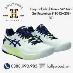 Giày Tennis Pickleball Nữ Asics Gel Resolution 9 1042A208-301