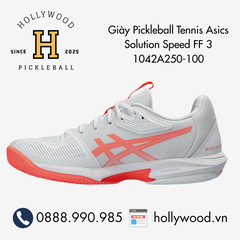 Giày Tennis Pickleball Asics Solution Speed FF 3 1042A250-100