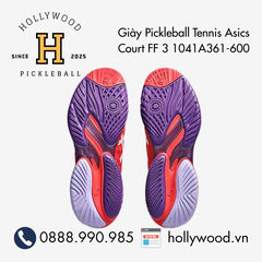 Giày Tennis Pickleball Asics Court FF 3 1041A361-600