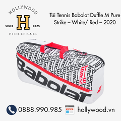 Túi Tennis Babolat Duffle M Pure Strike – White/ Red – 2020