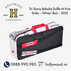 Túi Tennis Babolat Duffle M Pure Strike – White/ Red – 2020