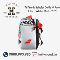 Túi Tennis Babolat Duffle M Pure Strike – White/ Red – 2020