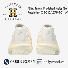 Giày Tennis Pickleball Asics Gel Resolution X 1042A279-101 W