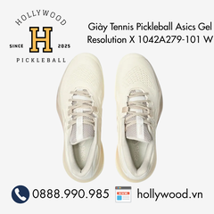Giày Tennis Pickleball Asics Gel Resolution X 1042A279-101 W