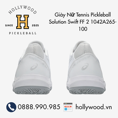 Giày Nữ Tennis Pickleball Solution Swift FF 2 1042A265-100