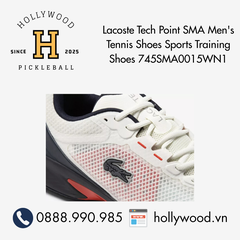 Giày Tennis Nam Lacoste Tech Point SMA Men's Tennis Shoes Sports Training Shoes 745SMA0015WN1