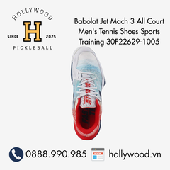 Babolat Jet Mach 3 All Court Men's Tennis Shoes Sports Training 30F22629-1005