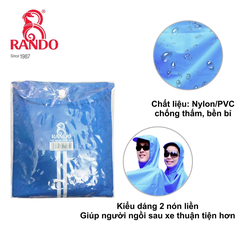 Áo mưa che đôi
