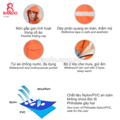 BỘ ÁO MƯA LEXTI 3