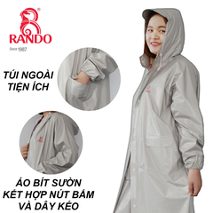 Áo mưa Bosur - Che mưa linh hoạt