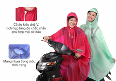 Áo mưa Poncho Bướm trong màu