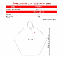 ÁO MƯA ENCIR PVC 0.17