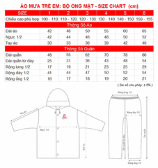 Áo mưa Bộ Ong Mật 1