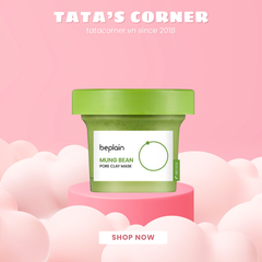 Mặt nạ đất sét Beplain Mung Bean Pore Clay Mask 120ml