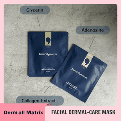 Mặt Nạ Thạch Collagen Trẻ Hóa Làn Da Derm All Matrix Facial Dermal-care Mask (35g x 4ea)
