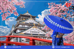Du lịch Nhật Bản: Tour Osaka - Kyoto - Phú Sĩ - Tokyo 5 Ngày 5 Đêm từ Tp. HCM