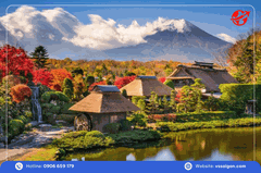 Du lịch Nhật Bản: Tour Osaka - Kyoto - Phú Sĩ - Tokyo 5 Ngày 5 Đêm từ Tp. HCM