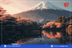 Du lịch Nhật Bản: Tour Osaka - Kyoto - Phú Sĩ - Tokyo 5 Ngày 5 Đêm từ Tp. HCM