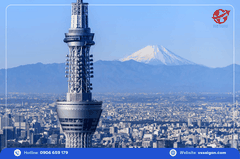 Du lịch Nhật Bản: TP.HCM - Osaka - Kyoto - Phú Sĩ - Tokyo - TP.HCM 5 Ngày 5 Đêm