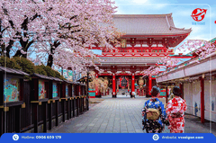 Du lịch Nhật Bản: TP.HCM - Osaka - Kyoto - Phú Sĩ - Tokyo - TP.HCM 5 Ngày 5 Đêm
