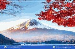 Du lịch Nhật Bản: TP.HCM - Osaka - Kyoto - Phú Sĩ - Tokyo - TP.HCM 5 Ngày 5 Đêm