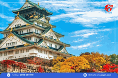 Du lịch Nhật Bản mùa thu: TOKYO – PHÚ SĨ - NAGOYA - KYOTO – OSAKA 5 Ngày 5 Đêm từ Tp.HCM