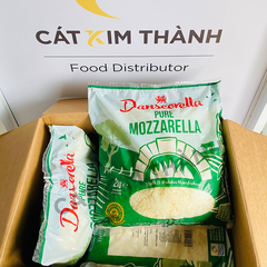 Phomai Mozzarella bào 2kg, xuất xứ Anh