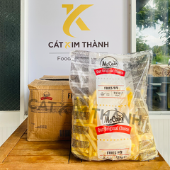 Khoai tây McCain Straight Cut 9x9mm gói 2.5kg