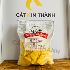 Khoai tây McCain bánh Rosti gói 2.5kg