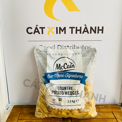 Khoai tây McCain múi cau, gói 2.5 kg x 5 gói, xuất xứ Hà Lan