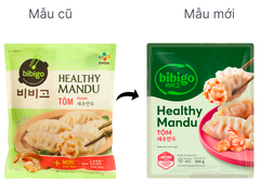 Mandu Healthy BIBIGO Tôm Gói 300g