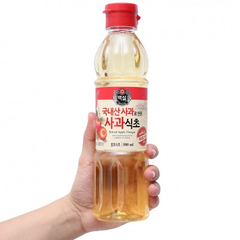 Giấm Táo Hàn Quốc Beksul Chai 500ml