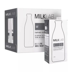 Sữa tươi MilkLab vị yến mạch hộp 1L (Thùng 8 hộp x 1L)
