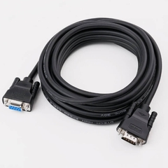 Dây Cáp COM DB9 RS232 Đực sang Cái Dtech DT-9005B M/F dài 1.5M - 5M