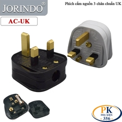 Đầu phích cắm nguồn 3 chấu UK 250V/10A | Cho UPS, máy tính, adapter – An toàn & bền bỉ